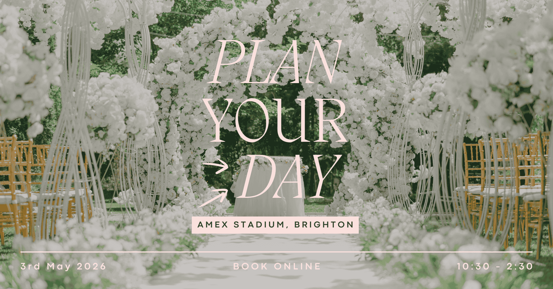 Lets Plan Your Day | Sussex Wedding Fair – Hero Image 3