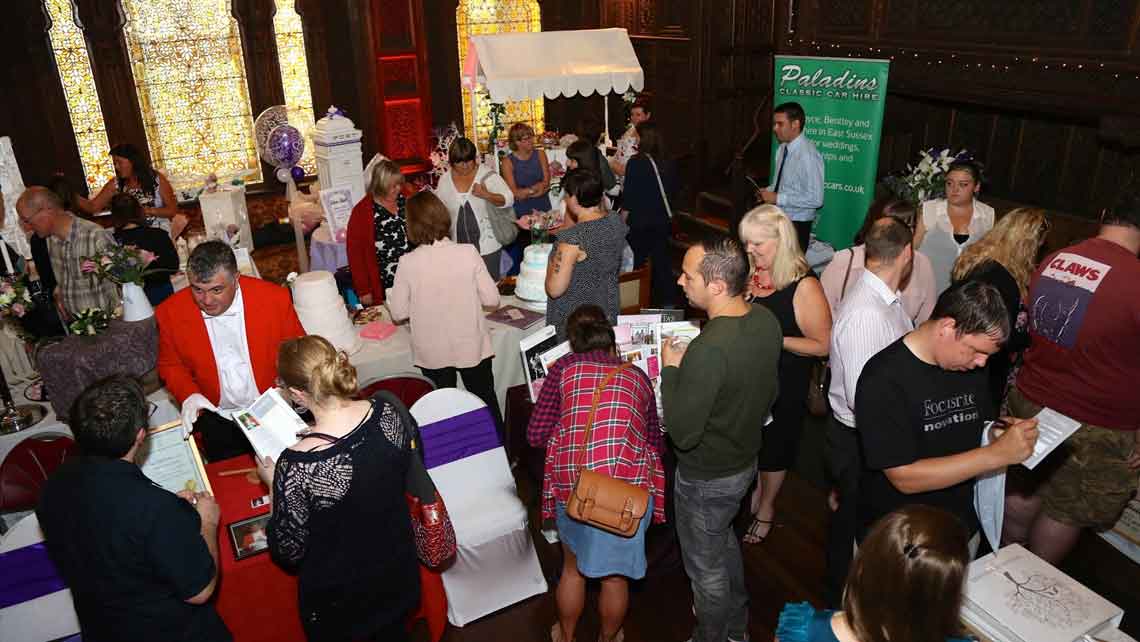Good Quality of Couples Attending Wedding Fairs